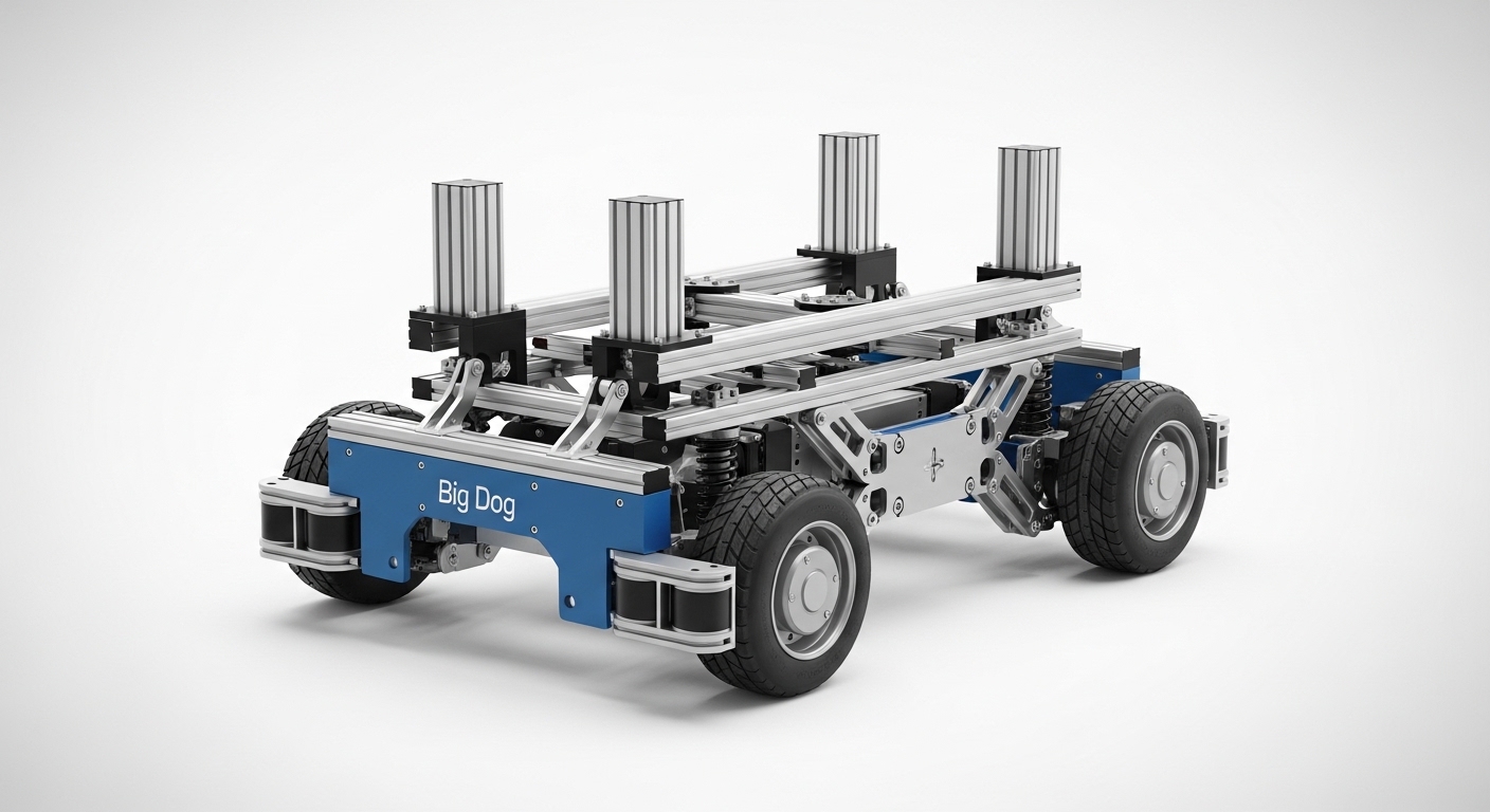 Big Dog Robot Chassis - Industrial Mobile Robot Platform